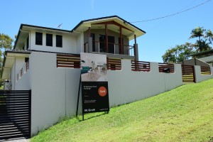 Rendered Block Wall And Renovated House Xtreme Exteriors